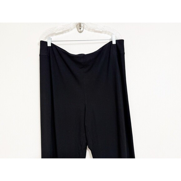 J Jill Wearever Collection PANTS Smooth Fit Slim Leg Black Womens XL TALL - Picture 2 of 10